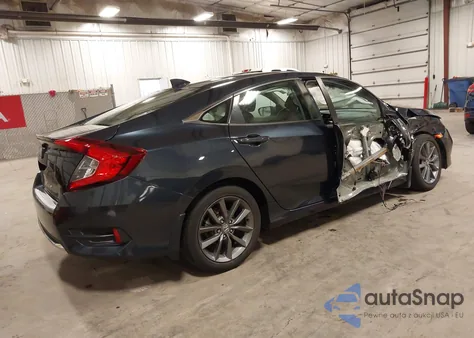 2020 Honda Civic Ex-L from USA, damaged, VIN 19XFC1F7XLE024121